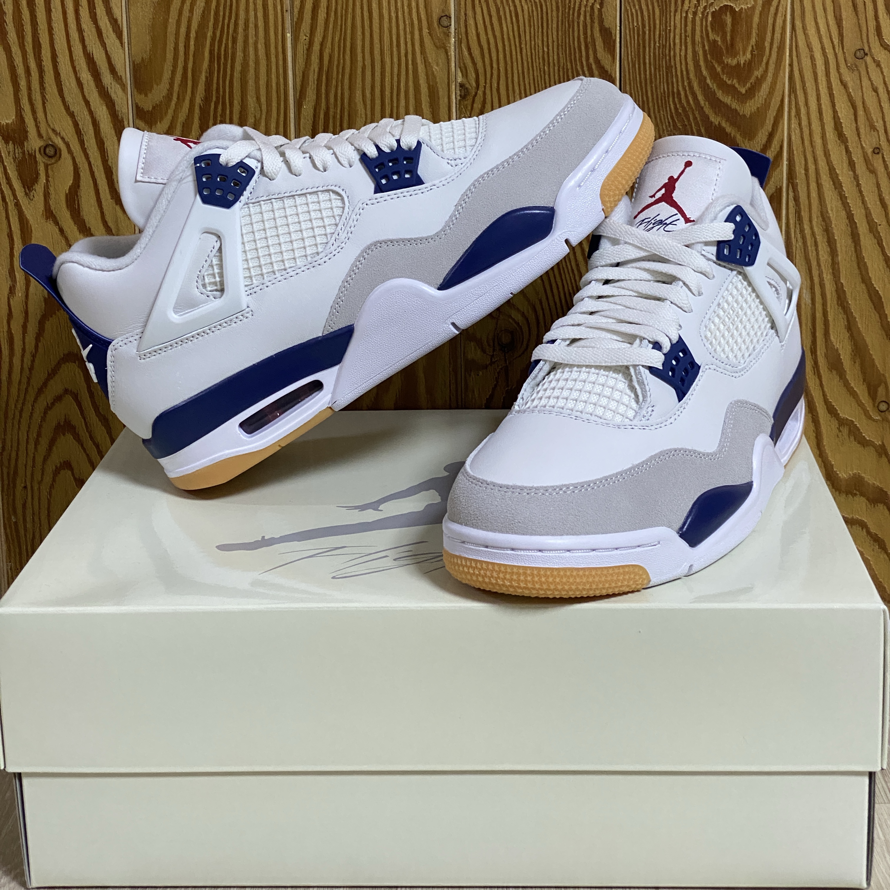 Jordan 4 x Nike SB Retro SP Navy 착용 스타일