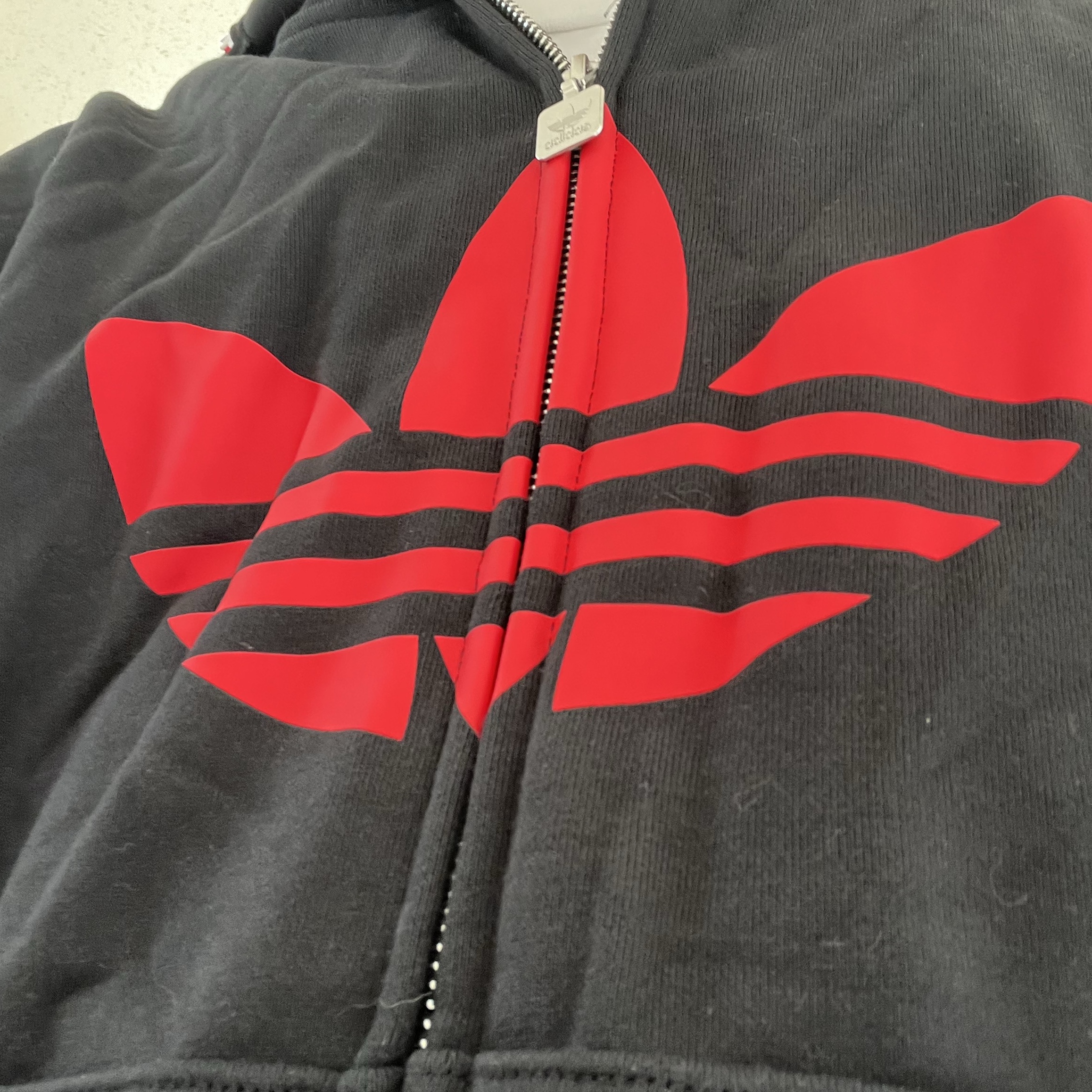 Adidas x BAPE Ultimate Shark Hoodie Black - KR Sizing 착용 스타일