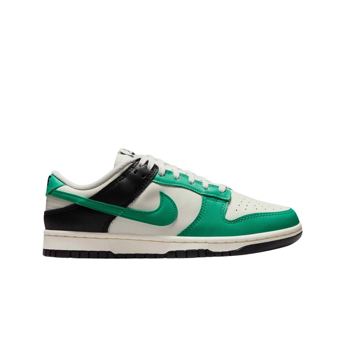 IB4363-133 (W) Nike Dunk Low Celtics Sail Stadium Green