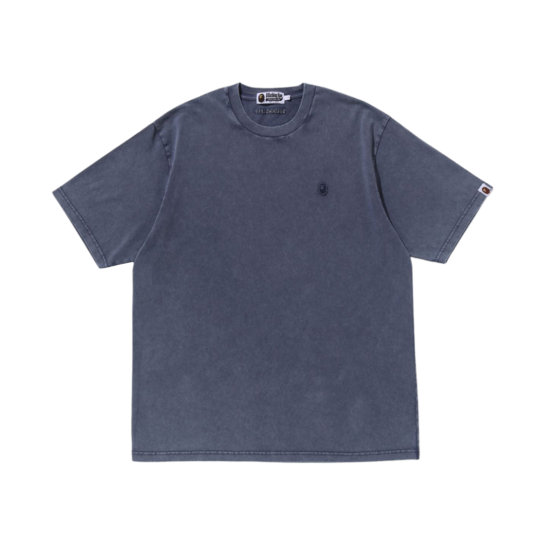 - BAPE Garment Dye One Point Relaxed Fit T-Shirt Charcoal