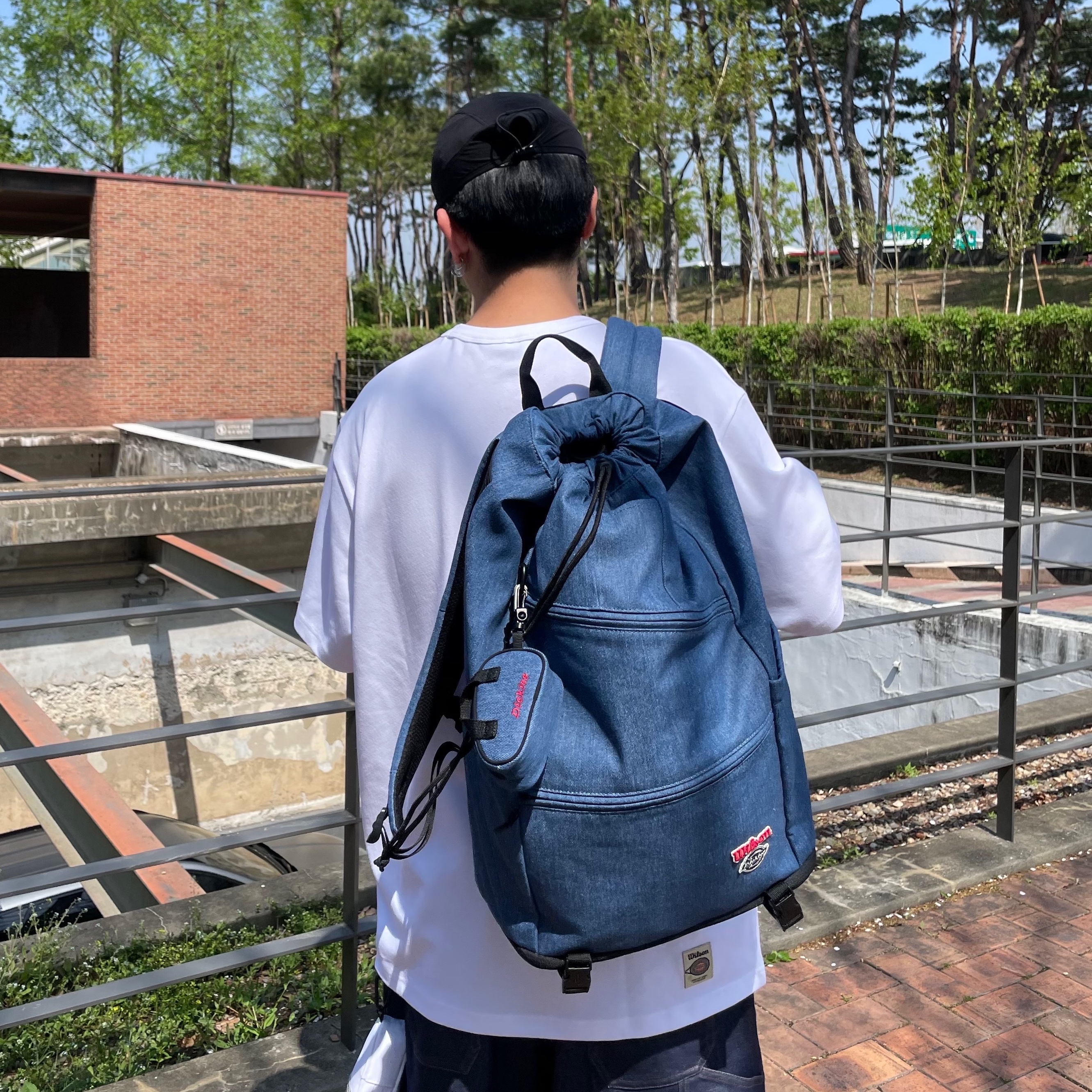 Roa Hiking Cap Black 착용 스타일 - 4