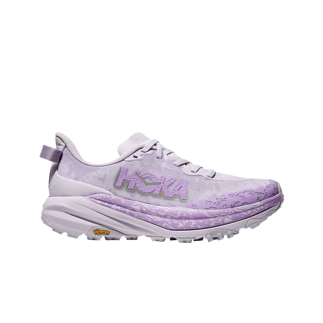 (W) 호카 스피드고트 6 스타라이트 글로우 애스터 플라워((W) Hoka Speedgoat 6 Starlight Glow Aster Flower) - 1