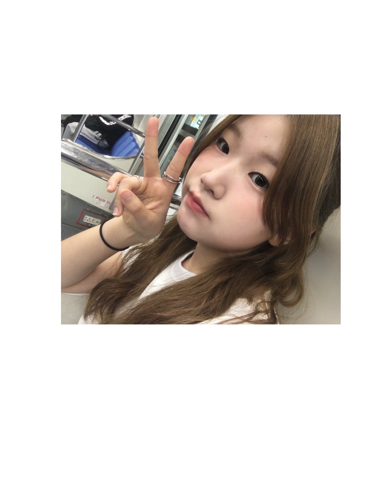 AEAE Check Star Tee Melange Grey, AEAE Check Star Tee White 착용 스타일 - 5