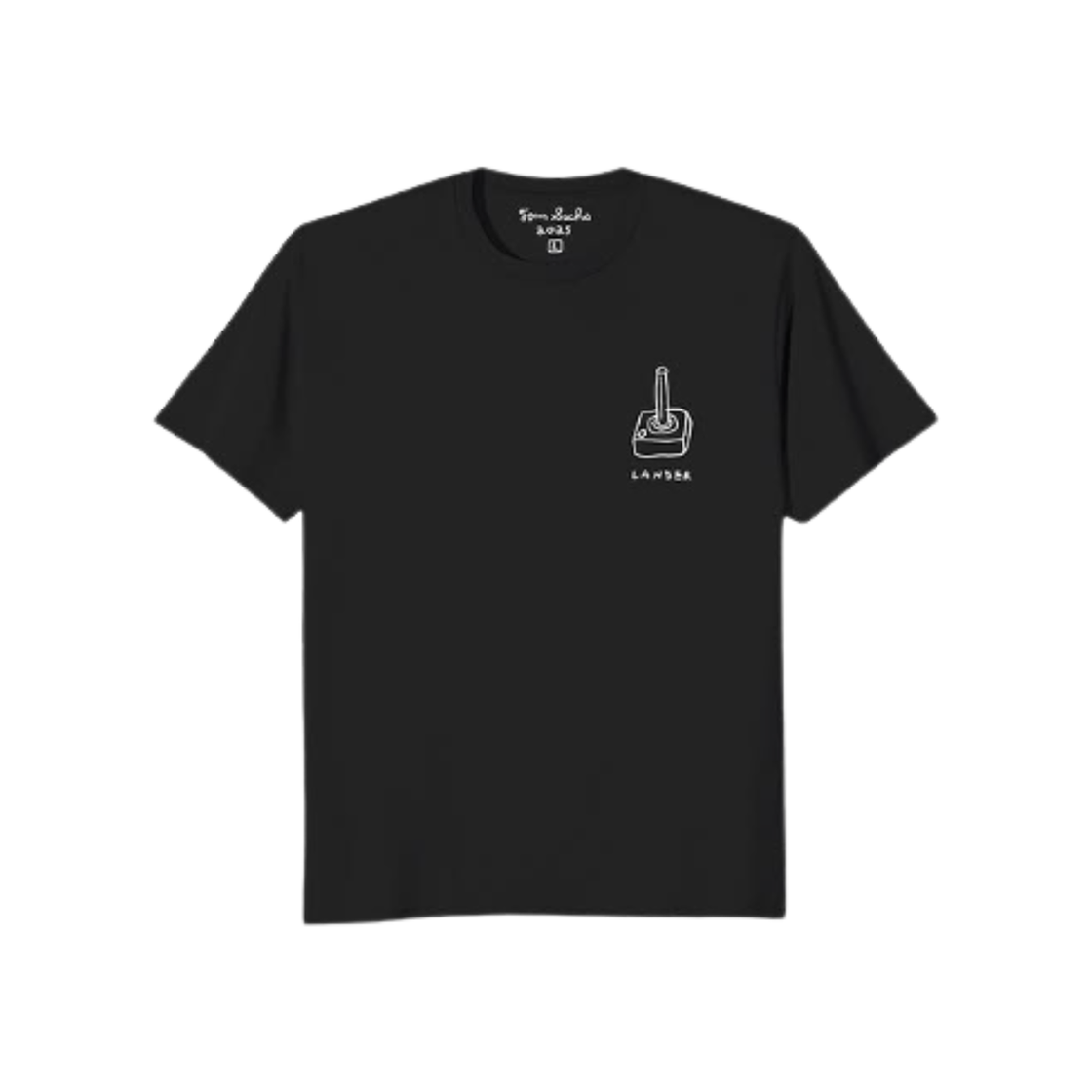 - Tom Sachs Lunar Lander Short Sleeve T-Shirt Black