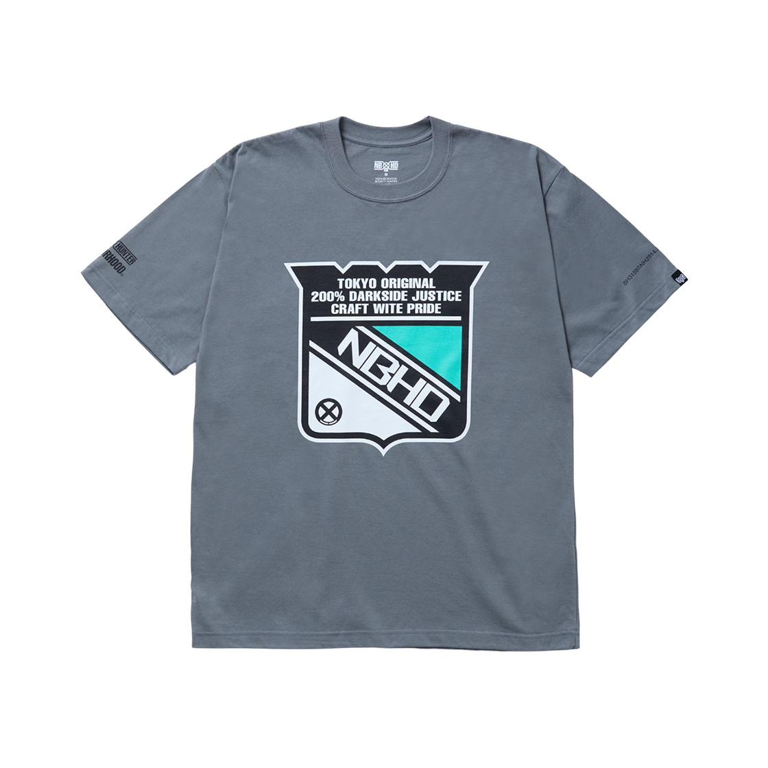네이버후드 x 바운티 헌터 티셔츠 숏슬리브 2 그레이(Neighborhood x Bounty Hunter T-Shirt S/S 2 Gray) - 1