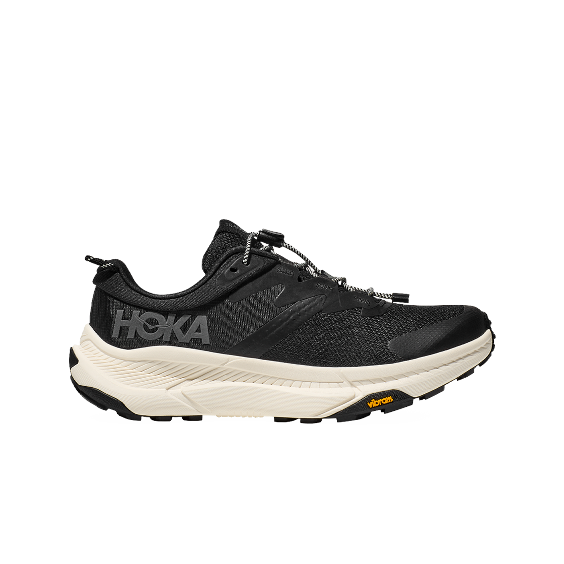 (W) 호카 트랜스포트 블랙 앨러배스터 - 와이드((W) Hoka Transport Black Alabaster - Wide)