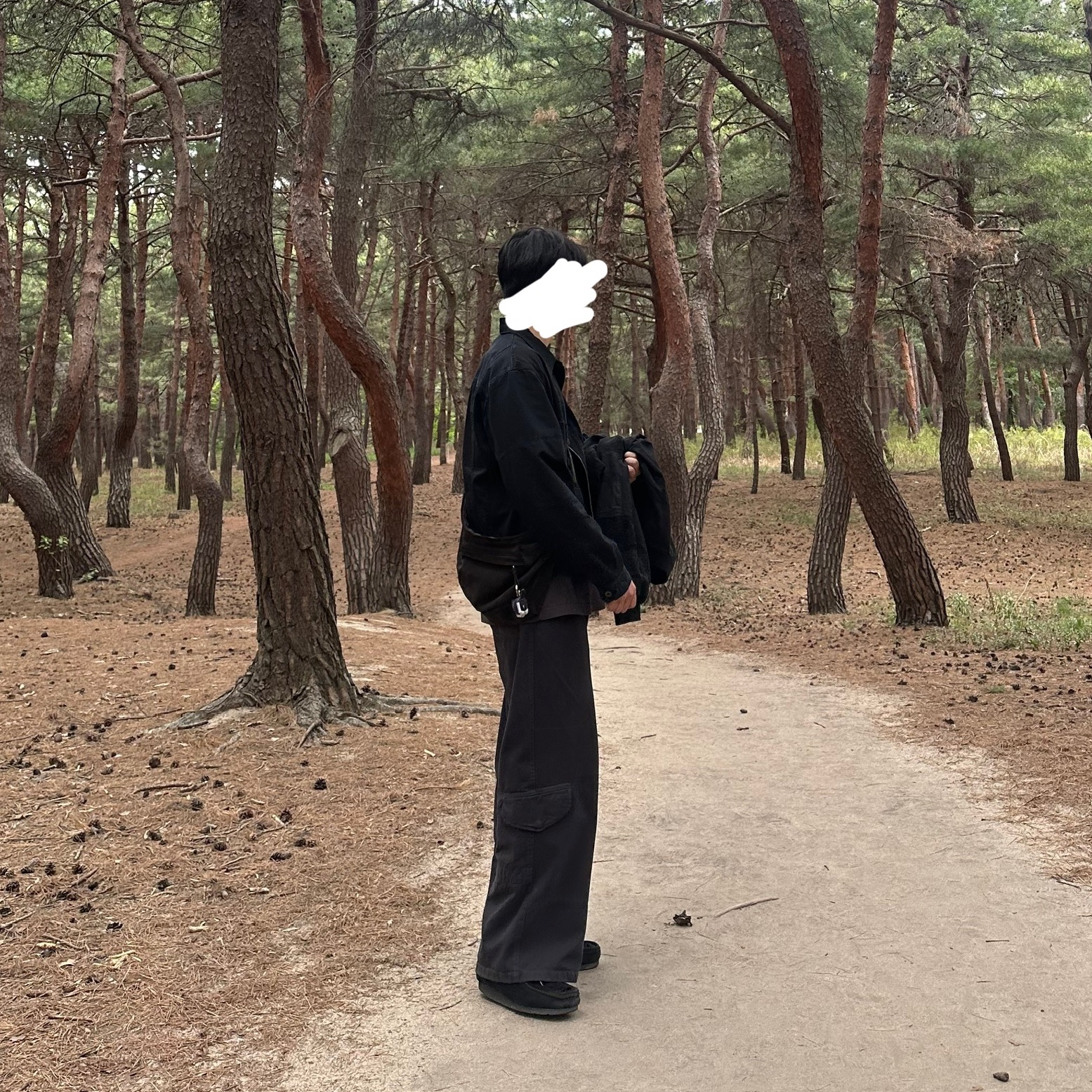 [프리오더] Polyteru Wallabee Shoes Woven Black, Polyteru Damaged Sashiko Trucker (Docking Trucker) OG Ver. Black 착용 스타일 - 2