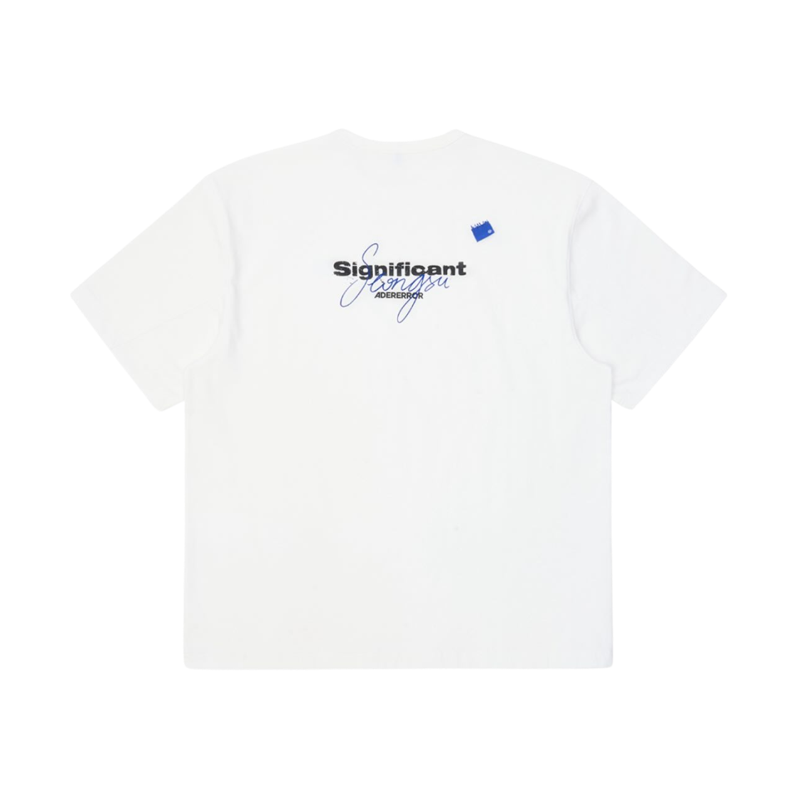 아더에러 시그니피컨트 성수 한정 티셔츠 01 화이트 | Ader Error | KREAM Ader Error Sig; Seongsu Exclusive T-Shirt 01 White