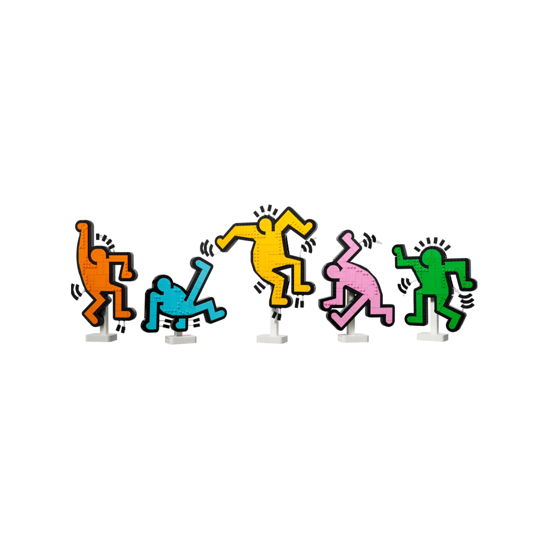 레고 키스 해링 댄싱 피규어(Lego Keith Haring Dancing Figures)