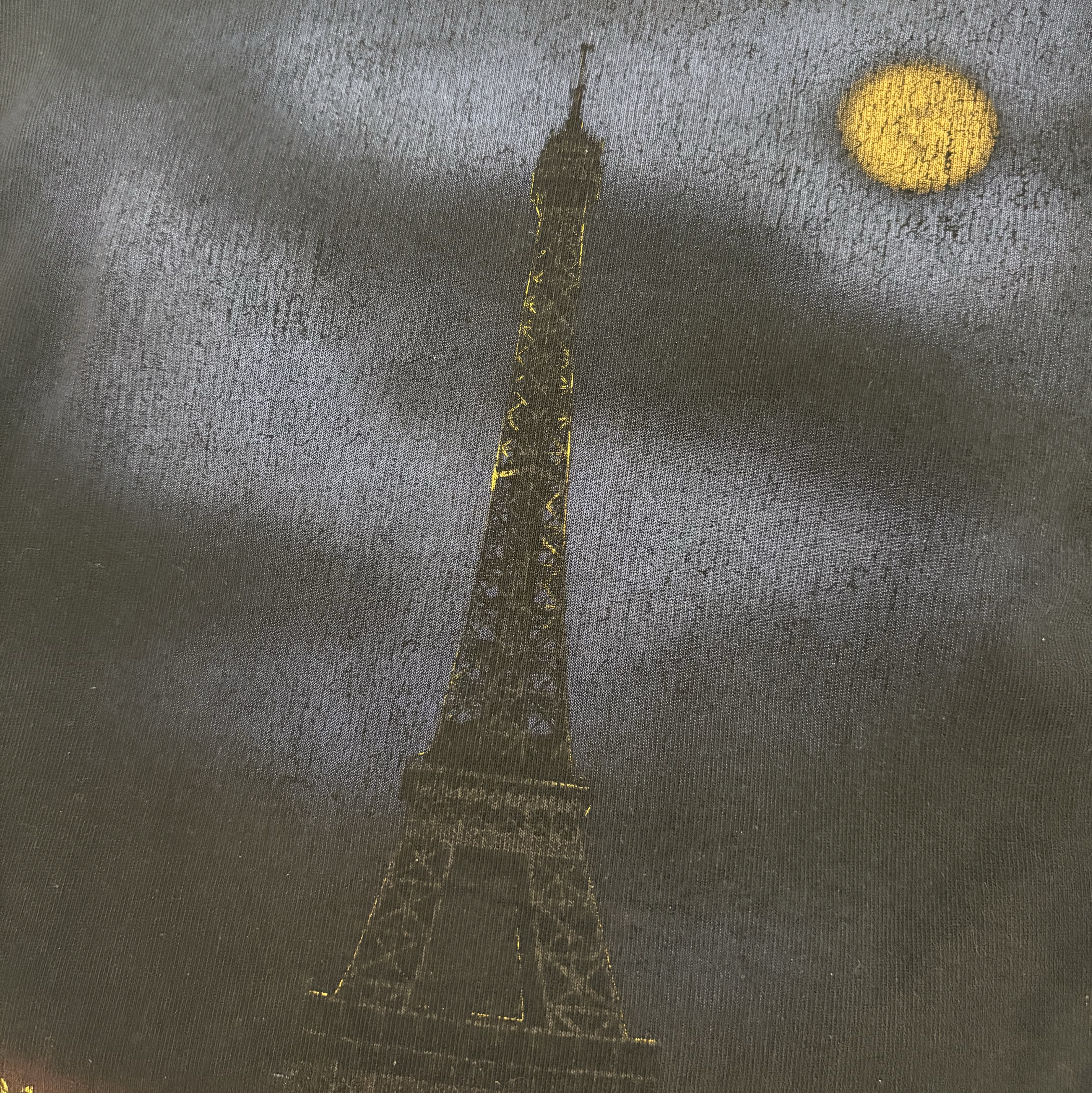 Balenciaga Paris Moon No Pocket Oversized Hoodie Faded Black 착용 스타일