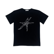 Smokeastar Smokeastar Logo T-Shirts Black