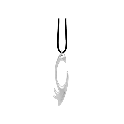 BAS04 Aloi Ax Necklace Black
