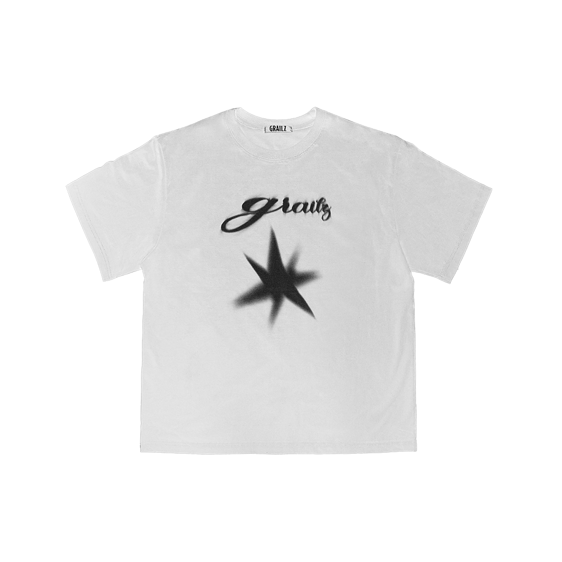 GR25SSMS01WH GRAILZ Gr Blur T-Shirts White