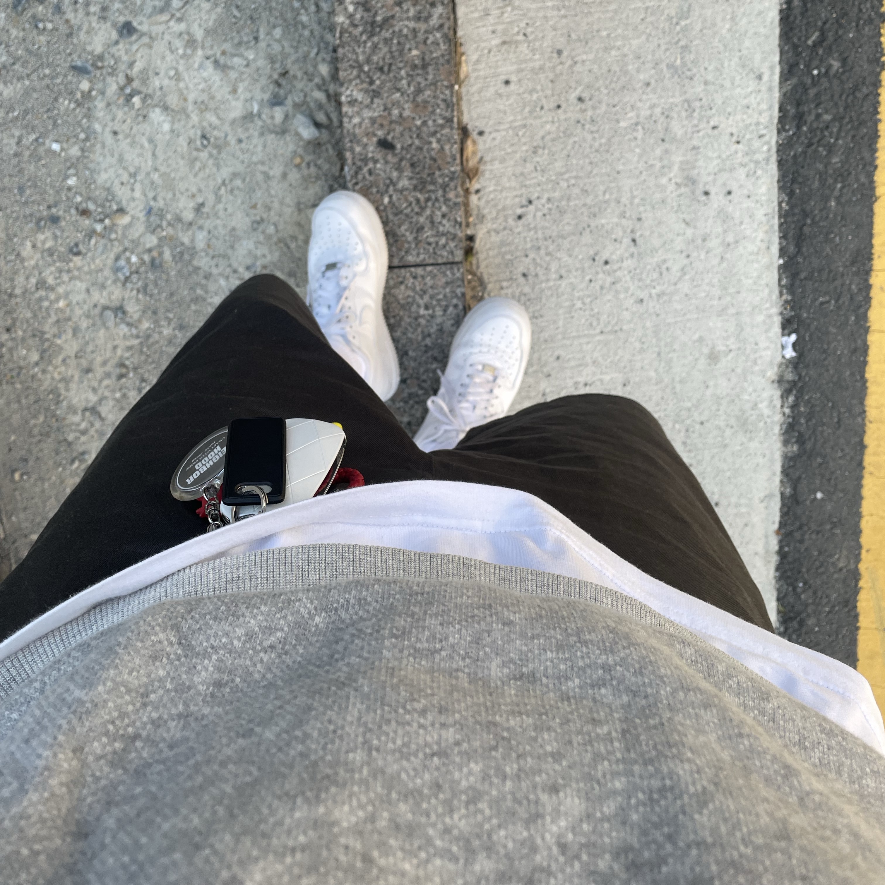 Nike x Supreme Air Force 1 Low White 착용 스타일 - 5