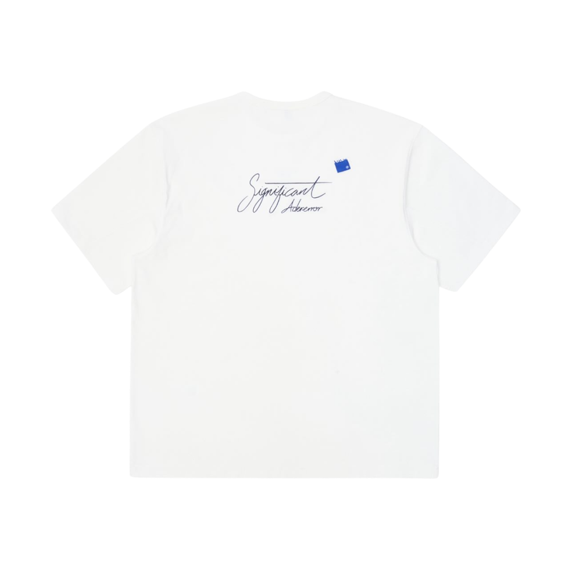 아더에러 시그니피컨트 한정 티셔츠 02 화이트(Ader Error Sig; Exclusive T-Shirt 02 White)