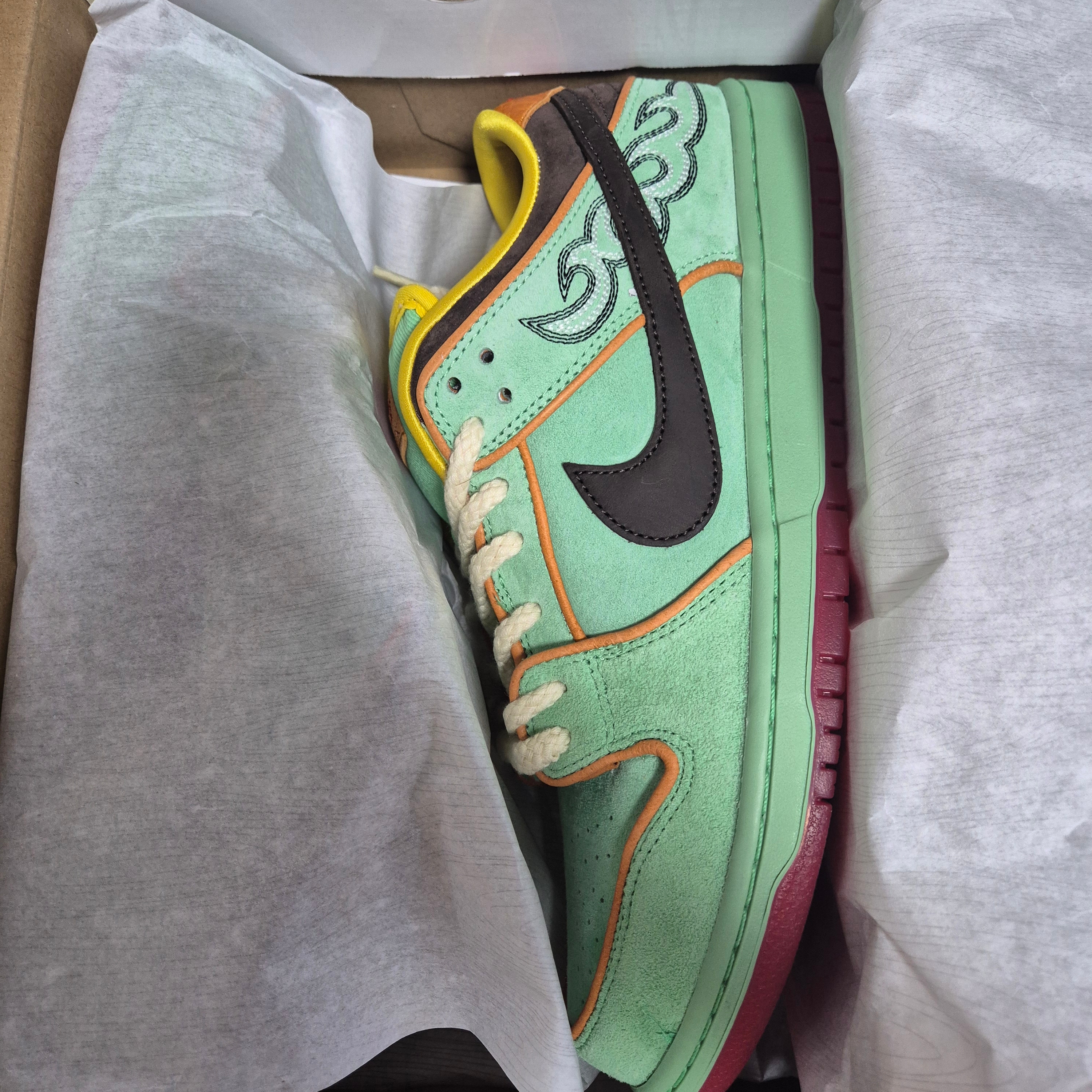 Nike SB Dunk Low Pro Tourmaline 착용 스타일