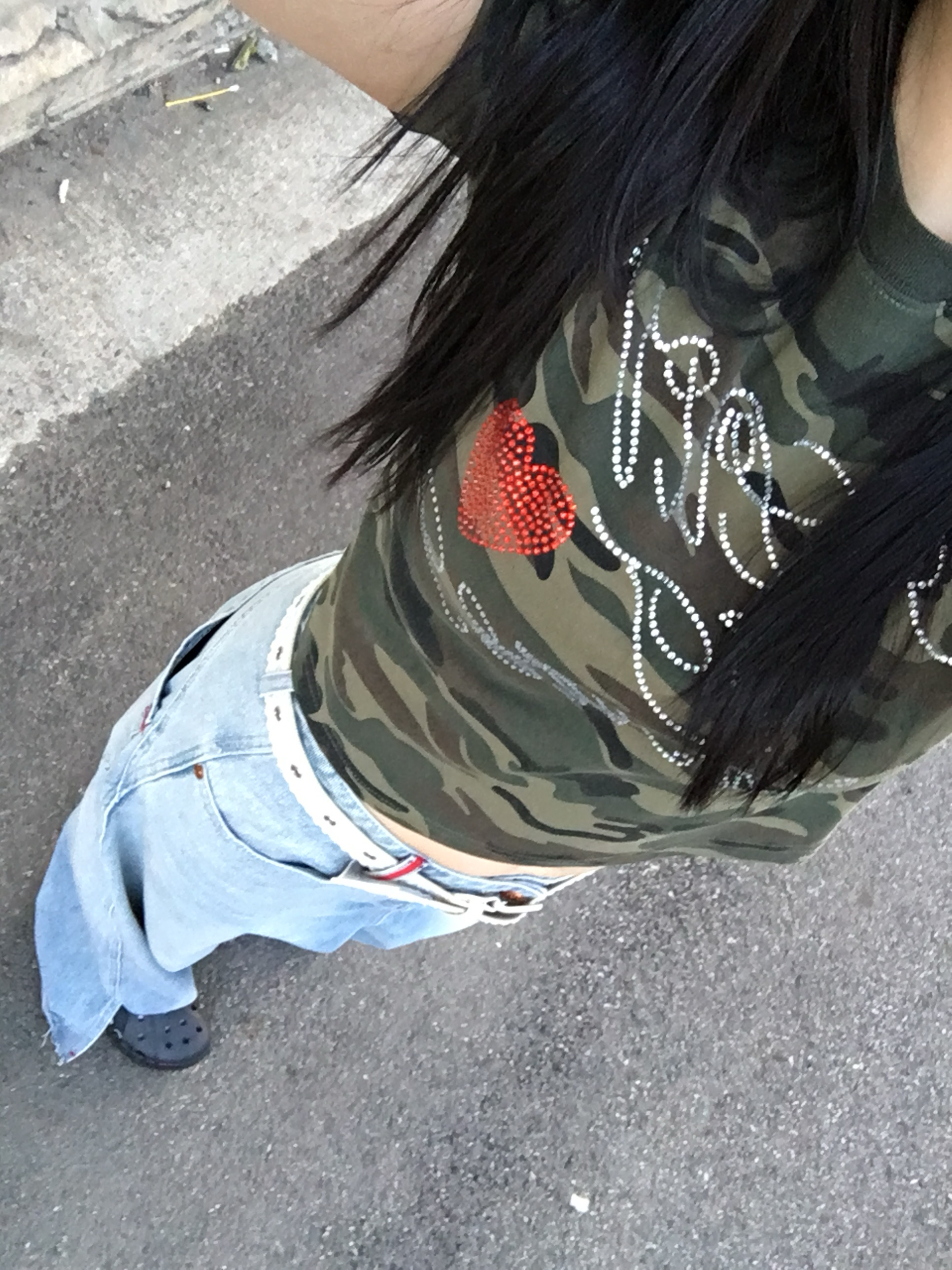 Supreme Denim Camp Cap Mint - 24SS, (W) Crocs Classic Platform Clog Black 착용 스타일 - 6
