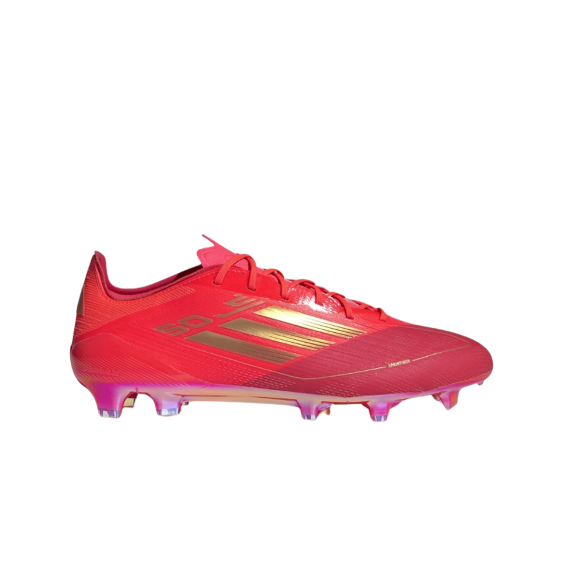 아디다스 F50 엘리트 FG 솔라 레드 골드 메탈릭(Adidas F50 Elite FG Solar Red Gold Metallic)