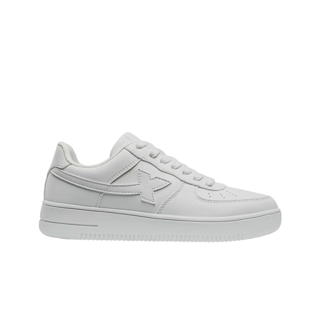 (W) 엑스텝 에어 포스 원 화이트((W) Xtep Air Force One White)