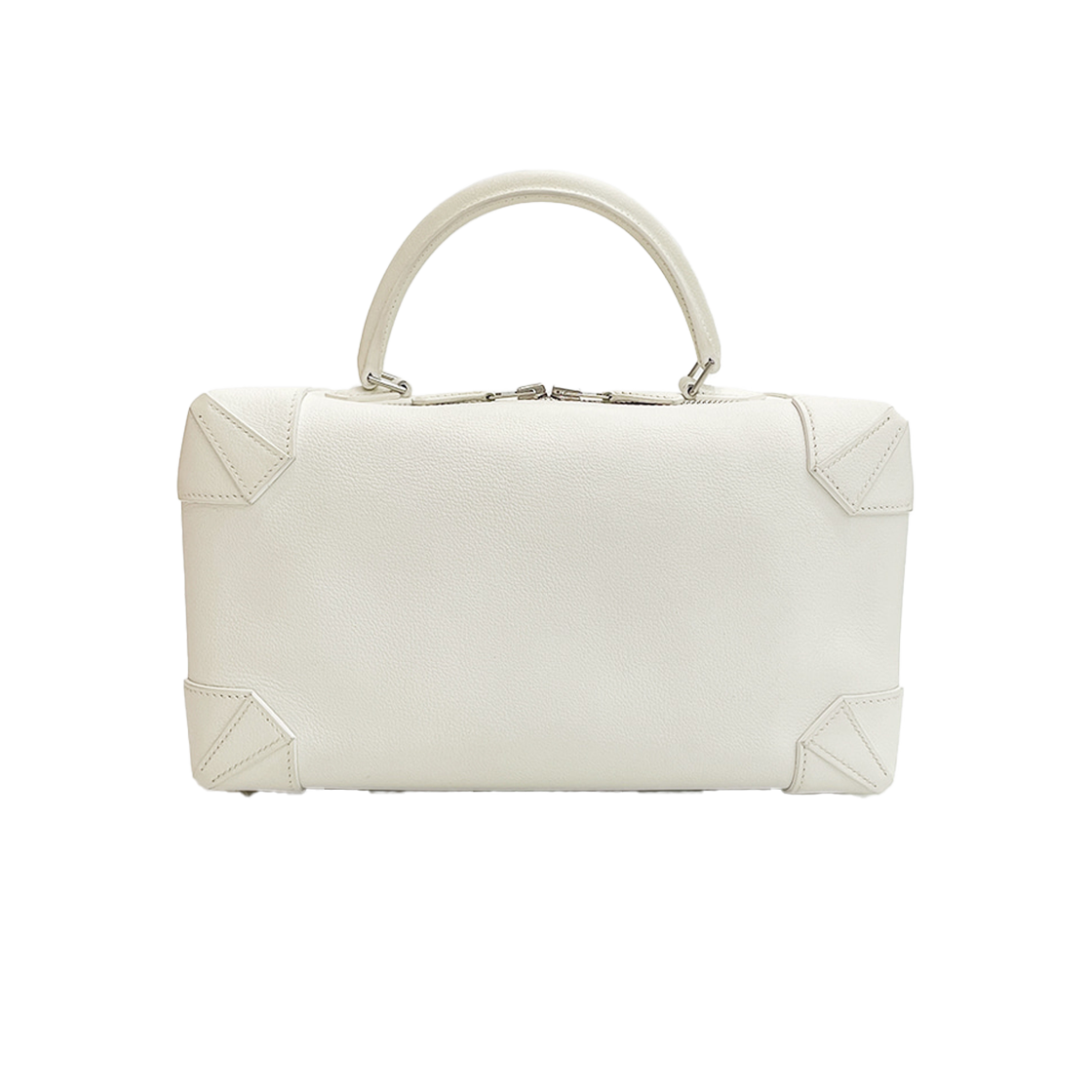 에르메스 맥시 박스 은장 화이트