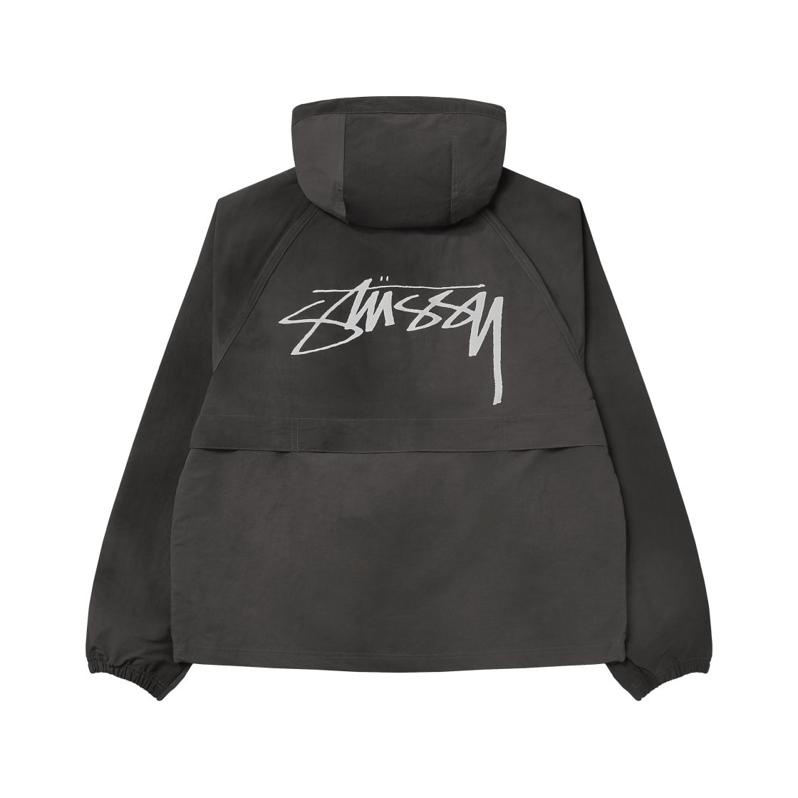 115745 Stussy Wave Dye Beach Shell Jacket Black - #2