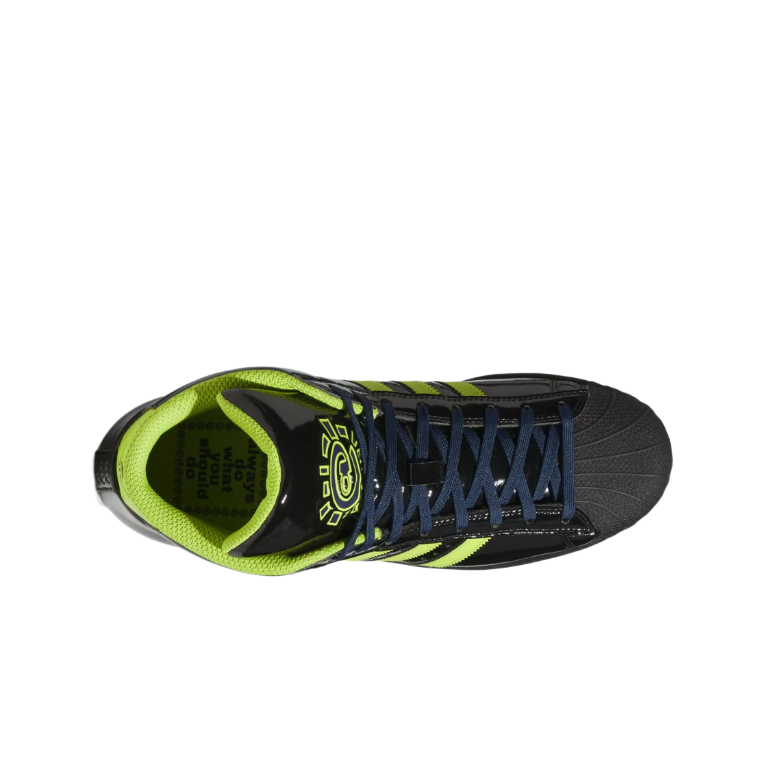 아디다스 x 올웨이즈 프로 모델 ADV 코어 블랙 세미 솔라 슬라임(Adidas x Always Pro Model ADV Core Black Semi Solar Slime) - 2