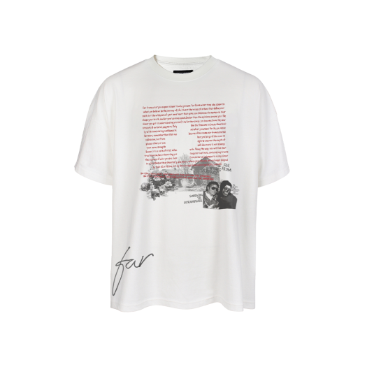 25018-1111-011-WH Farfromwhat Far F Shape Graphic T-Shirts