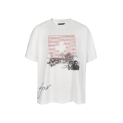 [더블적립]Farfromwhat Far F Shape Graphic T-Shirts