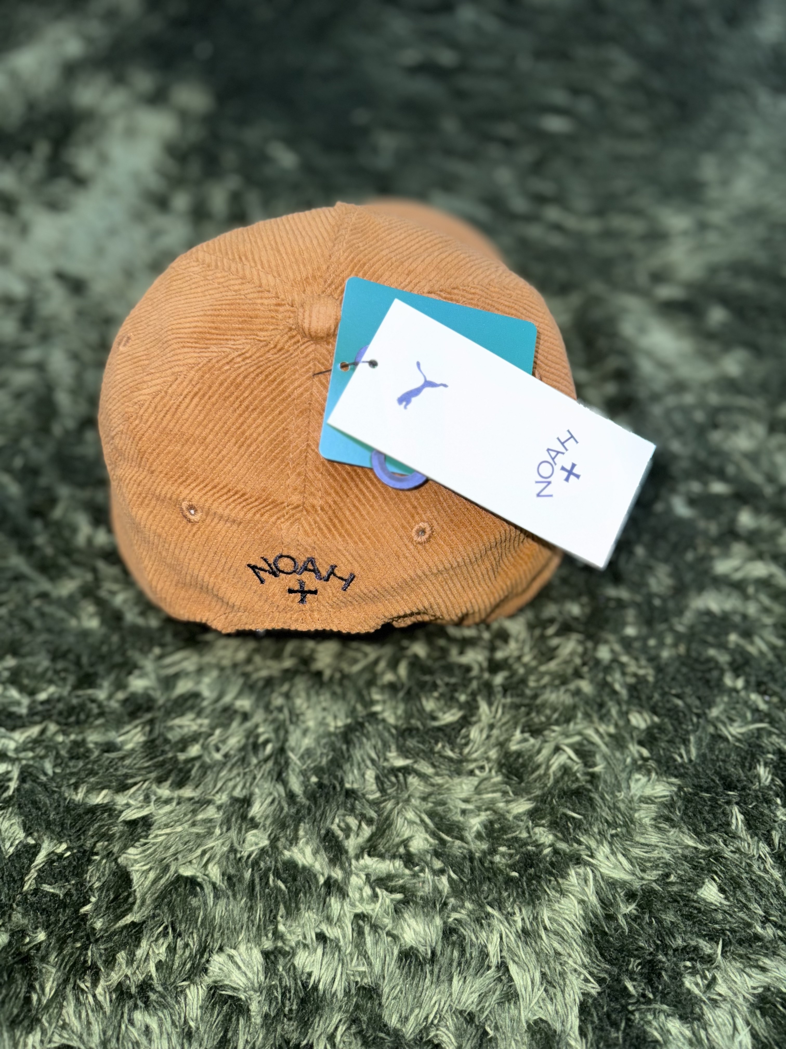Puma x Noah Cap Golden Brown 착용 스타일 - 4