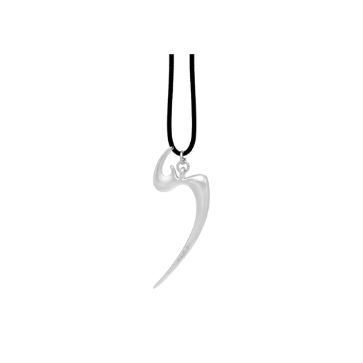 BAS01 Aloi Wing Necklace Black
