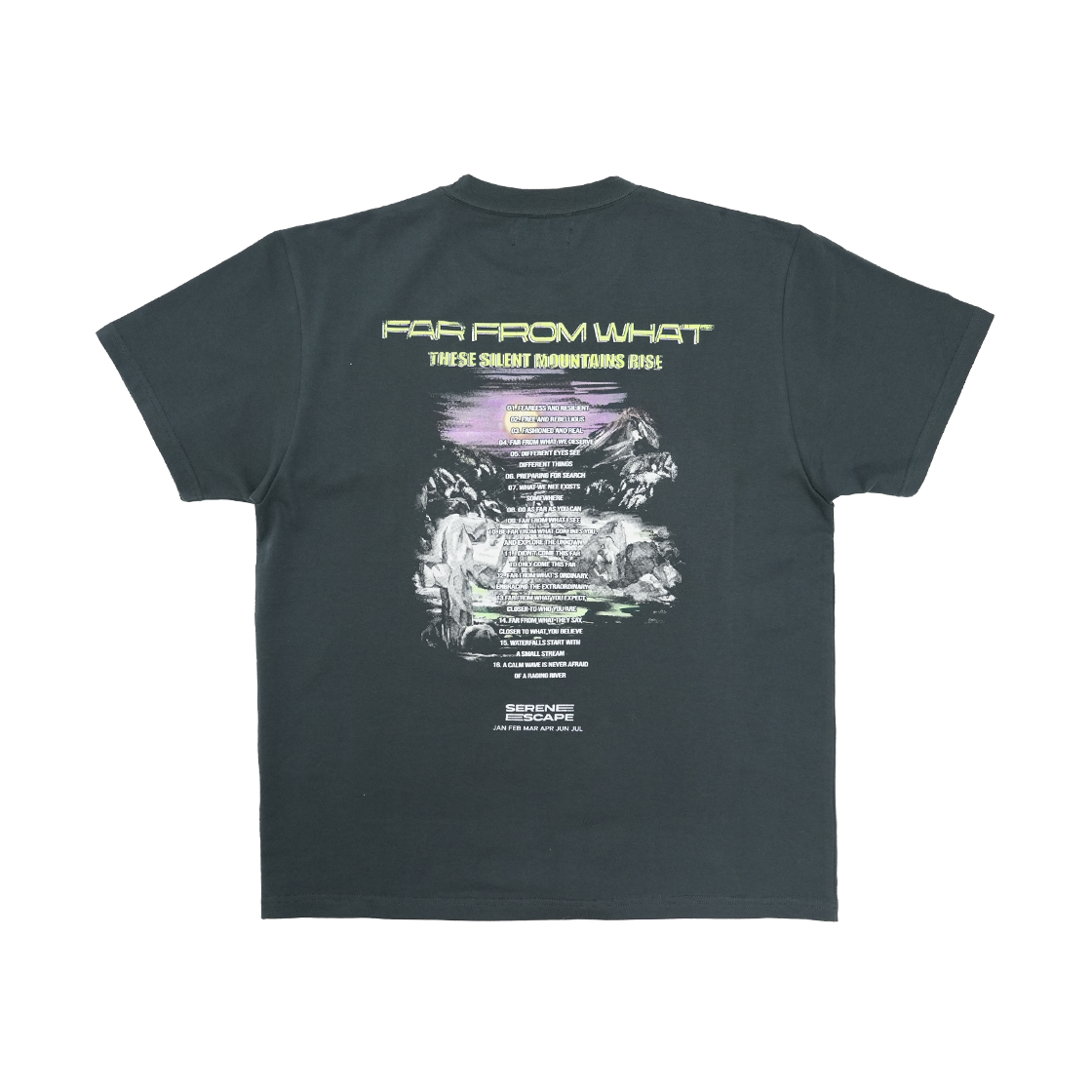 파프롬왓 파 미드나잇 티셔츠(Farfromwhat Far Midnight T-Shirts)