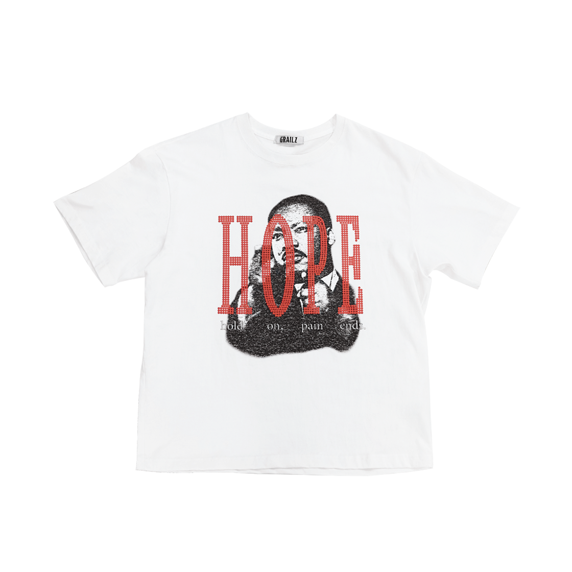 그레일즈 페인 엔즈 티셔츠 화이트