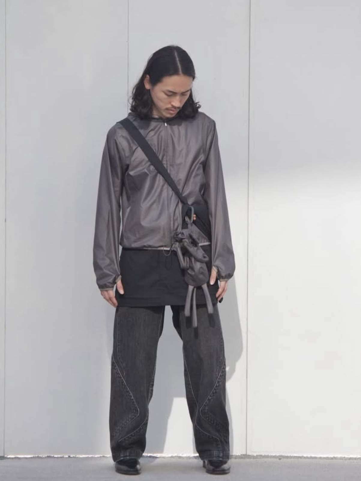 [KREAM 단독] Jian Ye Basic Unit 05 Brown - 25SS 착용 스타일