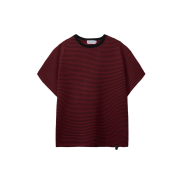 Hono Report Stripe T-Shirt Red Stripe