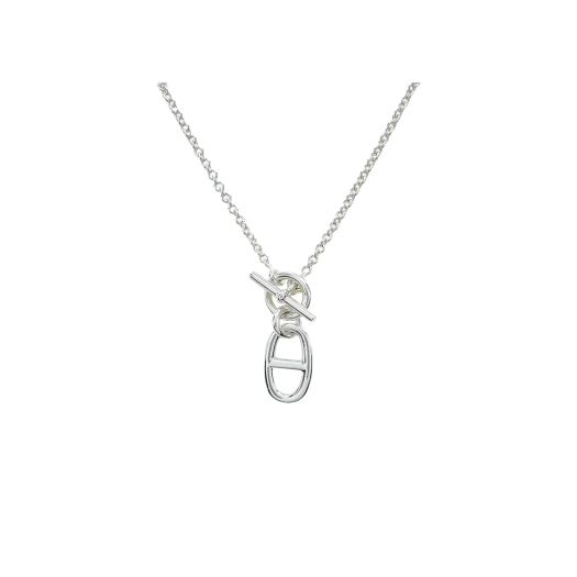 H104141B00 Hermes Chaine d'Ancre Silver Necklace