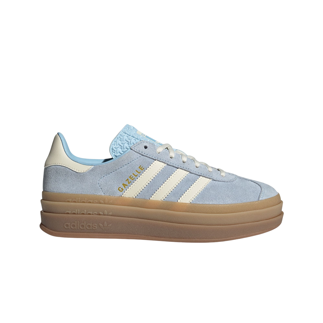 (W) 아디다스 가젤 볼드 클리어 스카이 크림 화이트((W) Adidas Gazelle Bold Clear Sky Cream White)