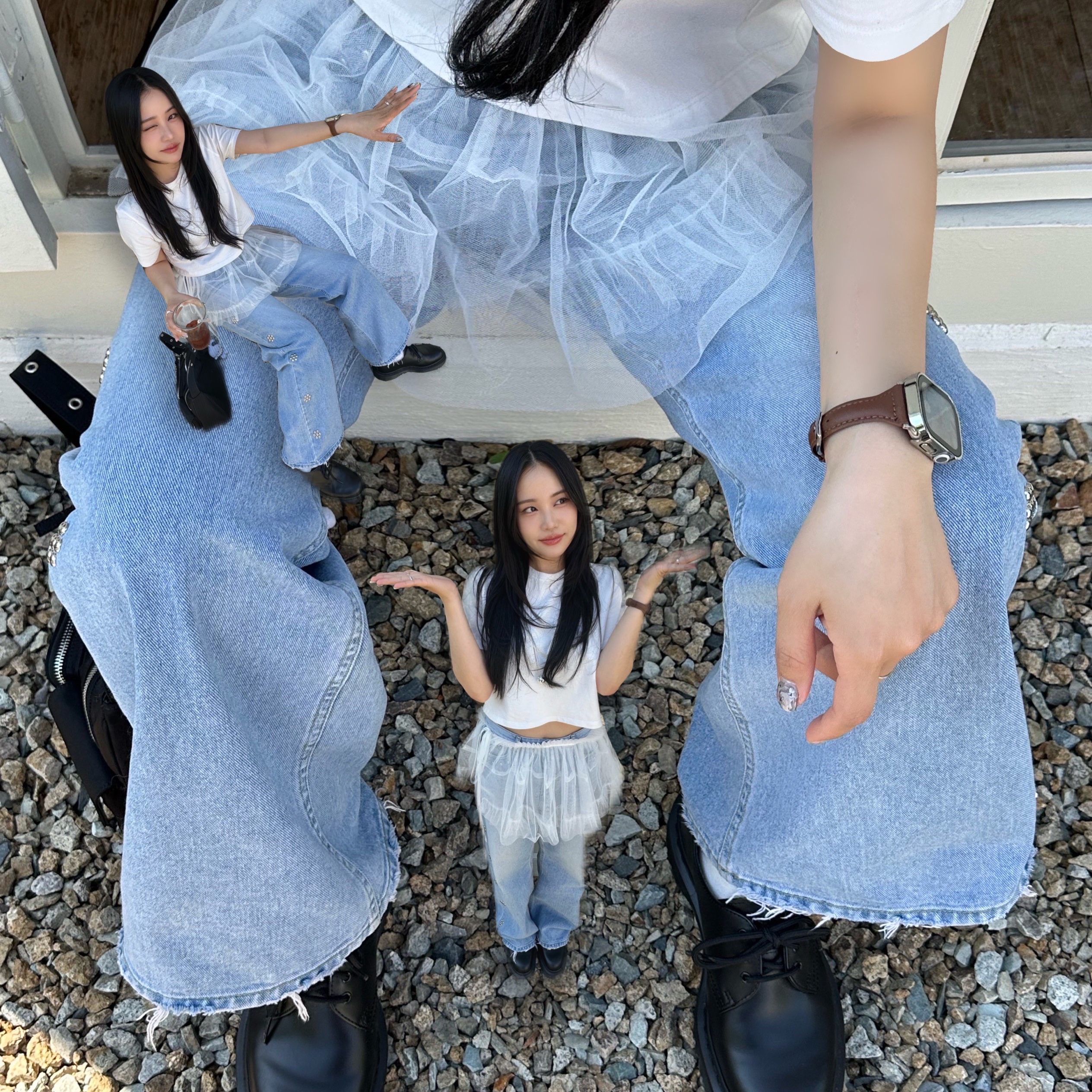 [KREAM 단독] Dr. Martens 1461 Bex Mono Smooth Oxford Shoes Black - 25SS 착용 스타일 - 1