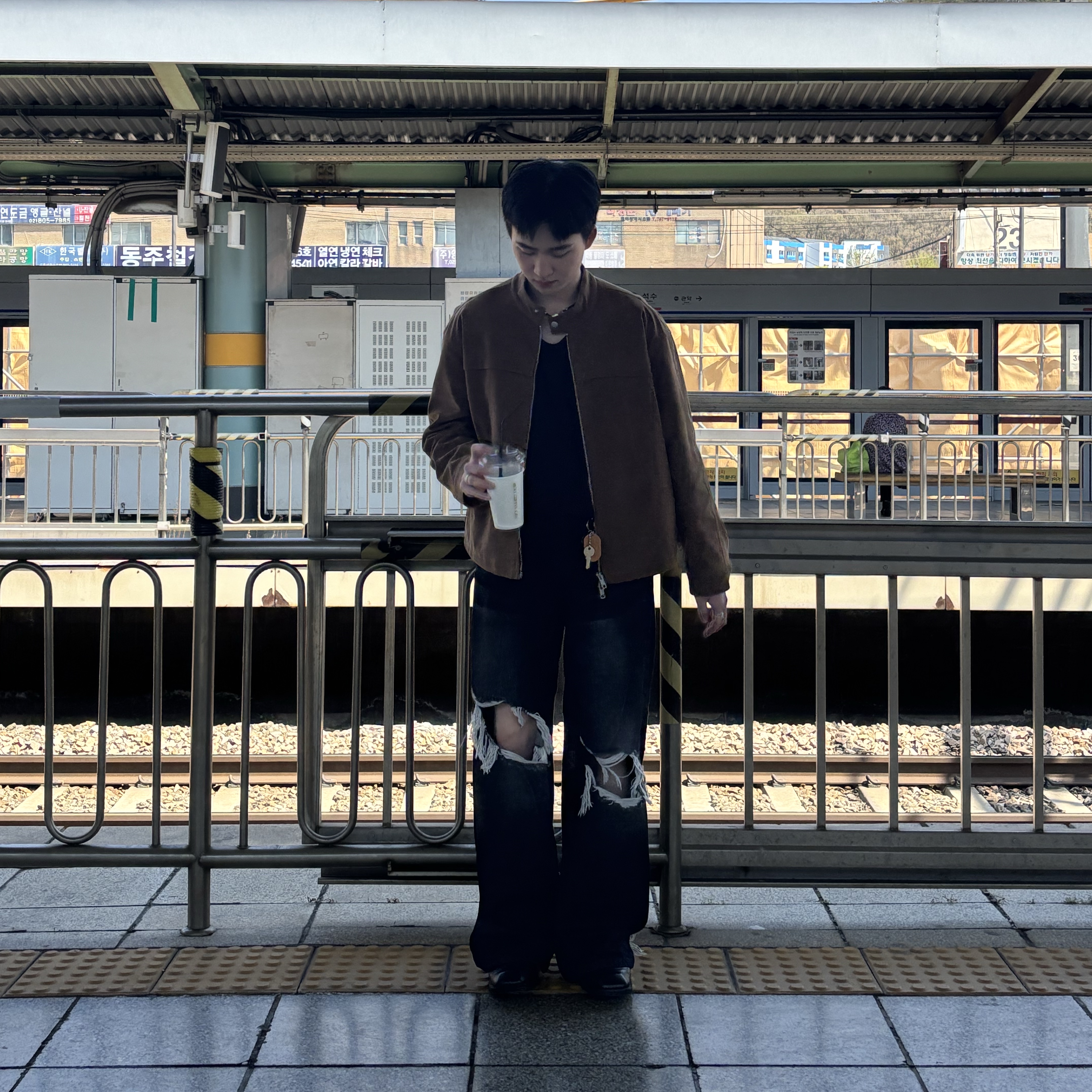 Sentiments No.613 Ring Silver, Sentiments No.350 Necklace Silver 착용 스타일