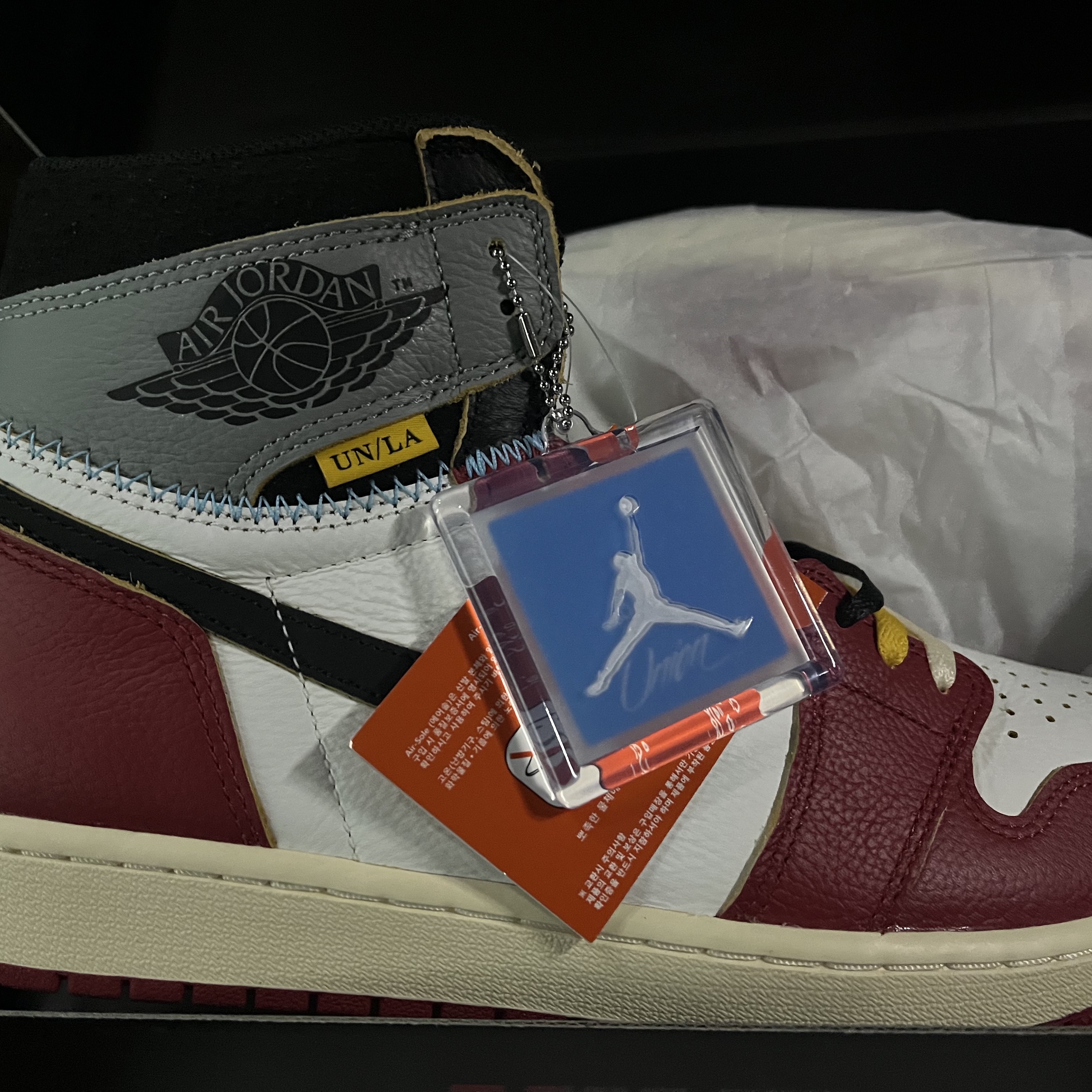 Jordan 1 x Union Retro High OG Chicago Shadow 착용 스타일