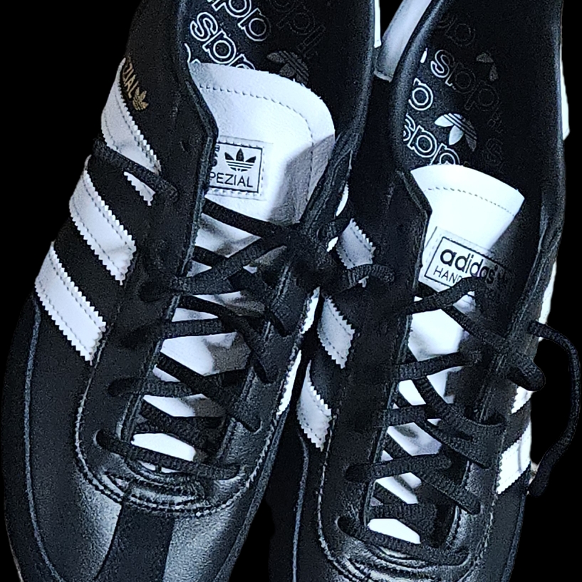 Adidas Spezial Handball Core Black White 착용 스타일