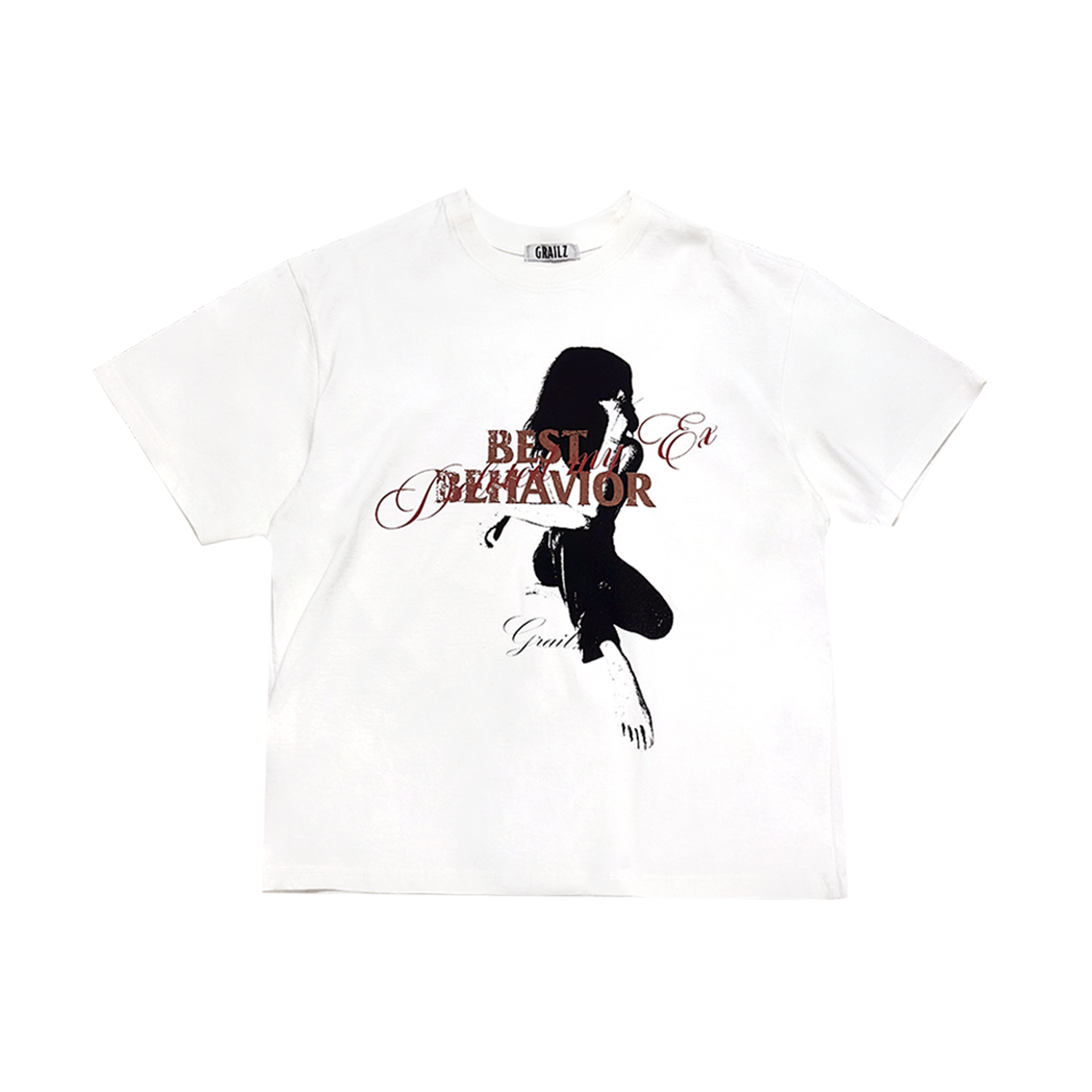 GR25SSMS03WH GRAILZ Behavior T-Shirts White