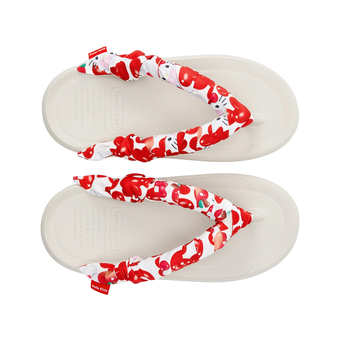 ★Taw&Toe x Sanrio★Zerovity OG Tan Hello Kitty Scarf Taupe TAW&TOE x SANRIO] ZEROVITY OG SCARF SET