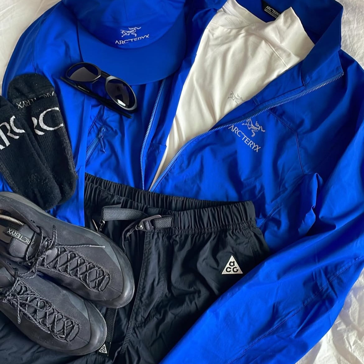 Arc'teryx Squamish Jacket Vitality 착용 스타일
