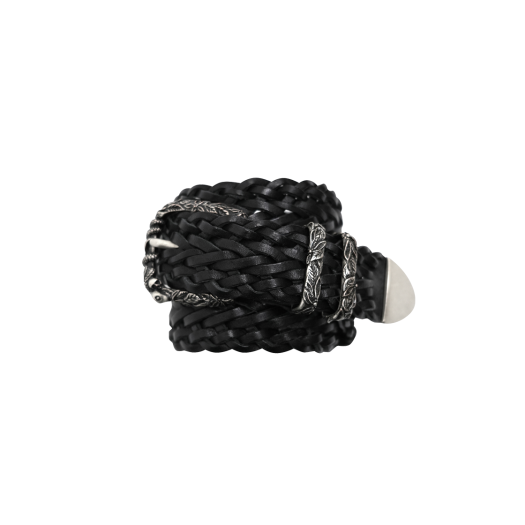 25024-1212-014-BK Farfromwhat Far Weaving Belt Black