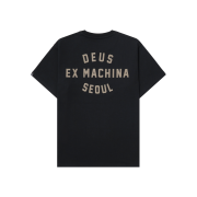 Deus Ex Machina Seoul College Address T-Shirt Black