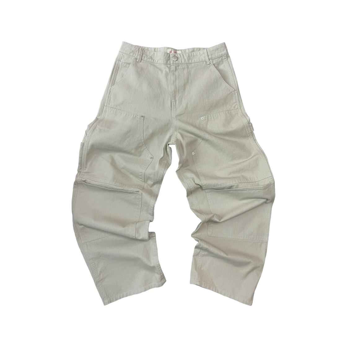 [KREAM 단독] 아오이로 커티드 더블니 팬츠 라이트 세이지([KREAM 단독] Aoiro Cutted Double Knee Pants Light Sage)
