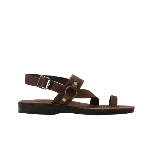 JS-1042NN-BR Jerusalem Sandals 1042NN Wave Brown
