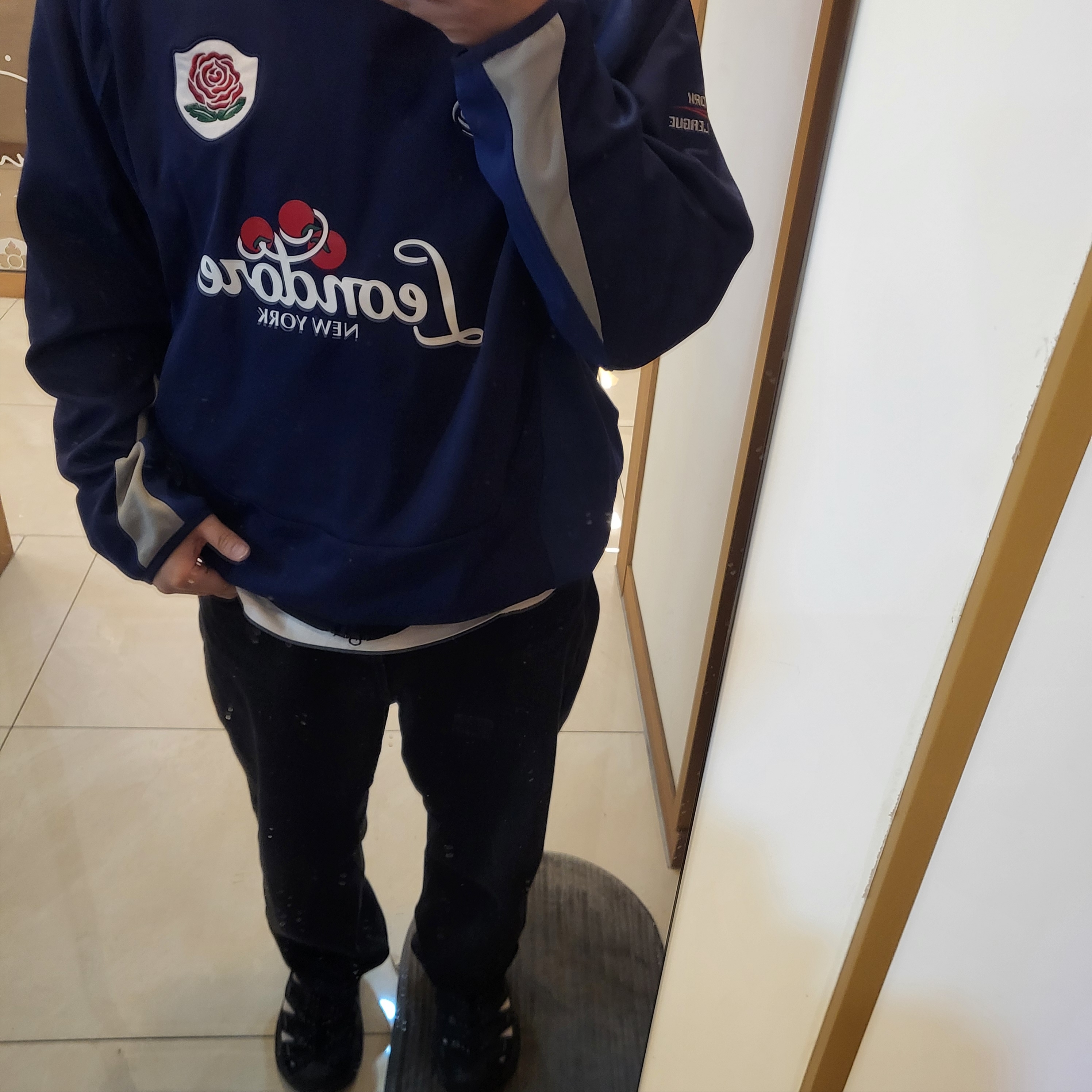Hoka Hopara Black Castle Rock, Aime Leon Dore Team Leon Performance Crewneck Sweatshirt Medieval Blue 착용 스타일