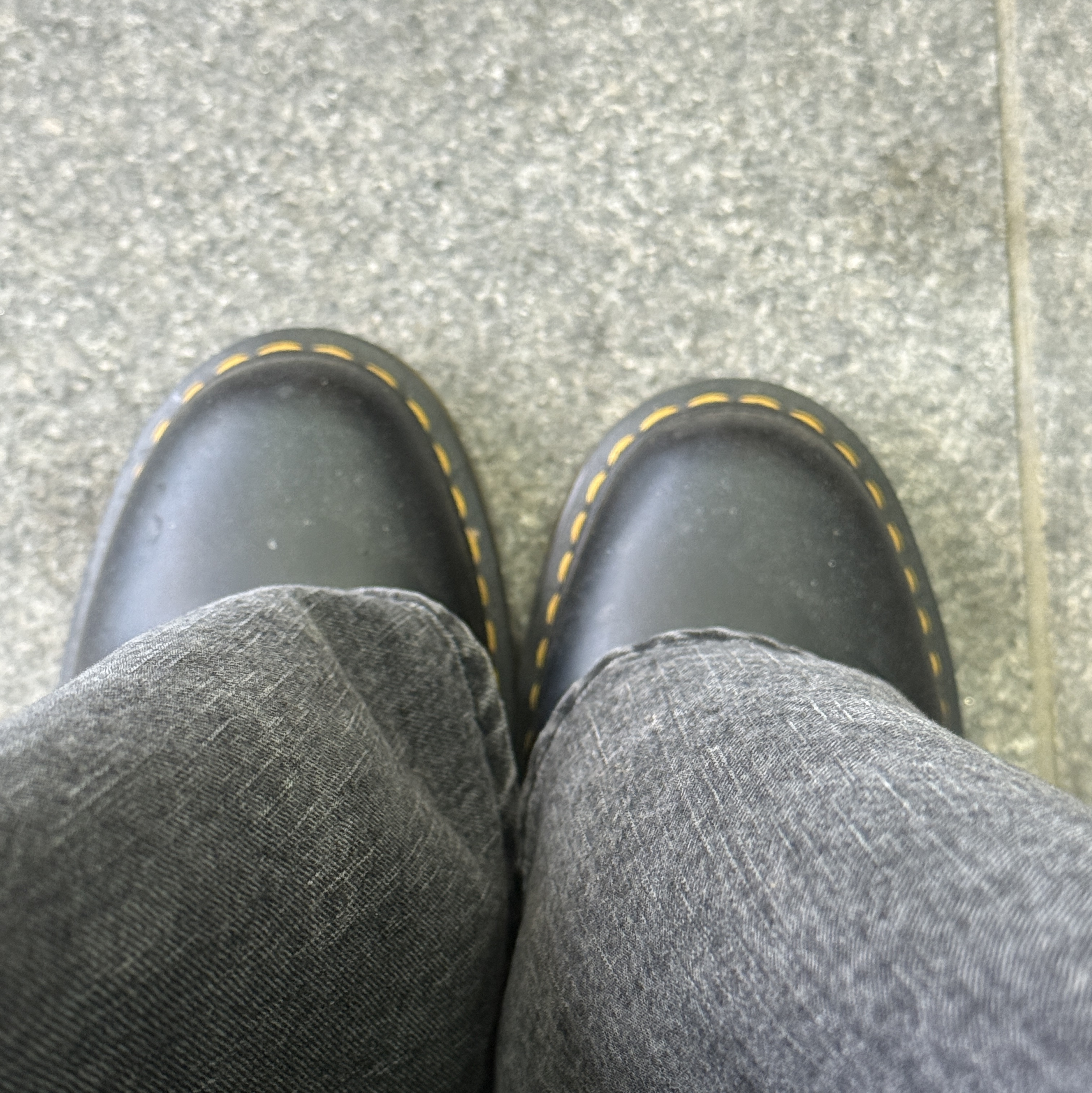 Dr. Martens 1461 Smooth Black 착용 스타일