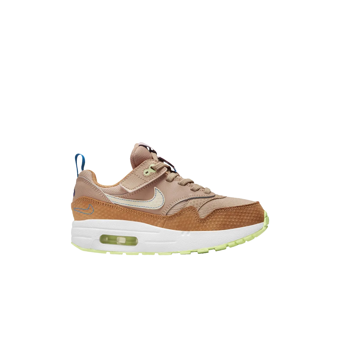 FJ3285-200 (PS) Nike Air Max 1 SE EasyOn Hemp Flax